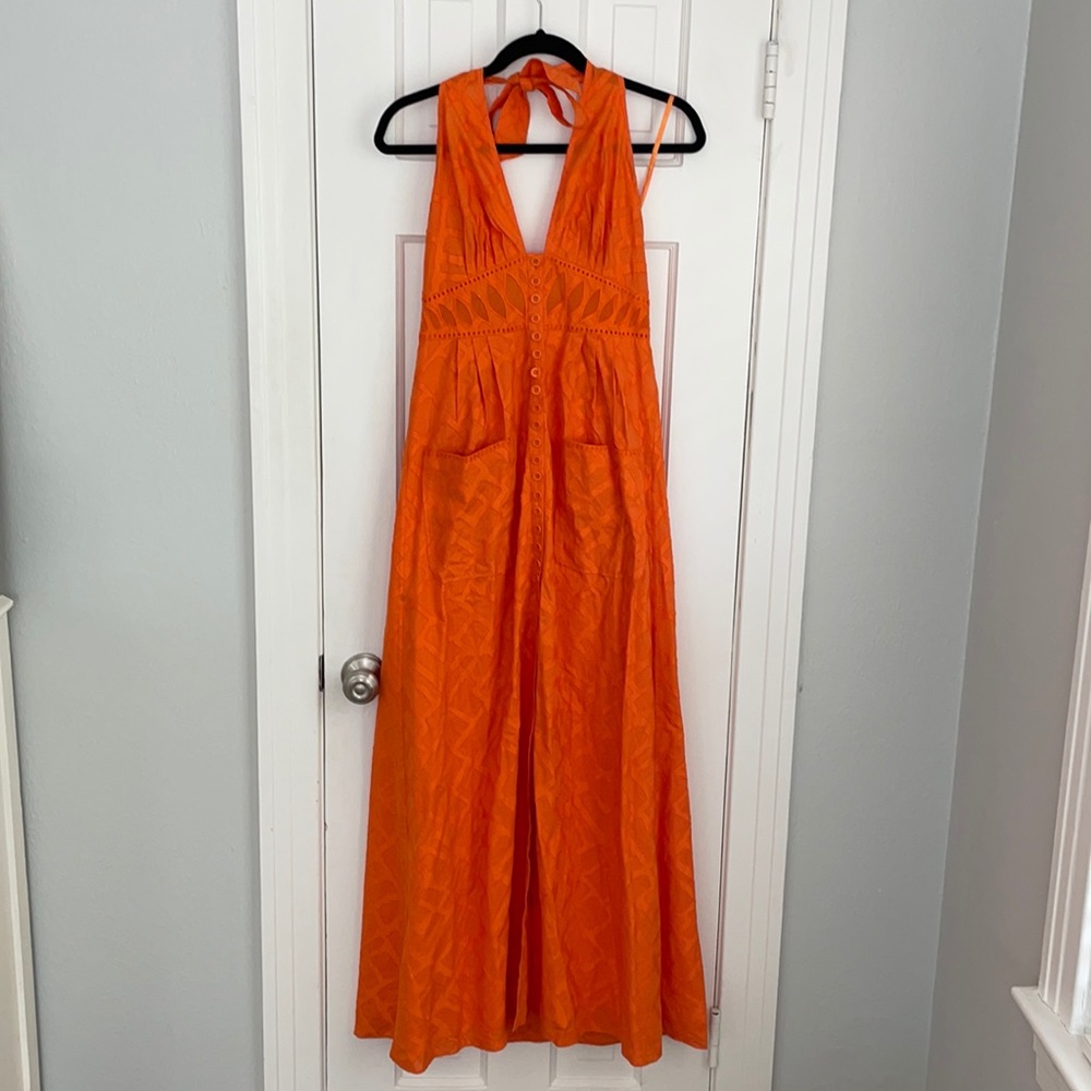 Brand: Catherine Malandrino Size: 4 Color: Orange